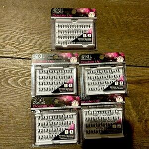Ardell Professional Duralash Lashes - Mega Flare & Double Up   5 sets as shown